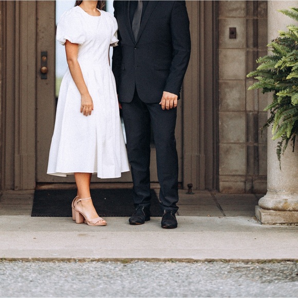 Anthropologie Eri + Ali white dress - Picture 3 of 6